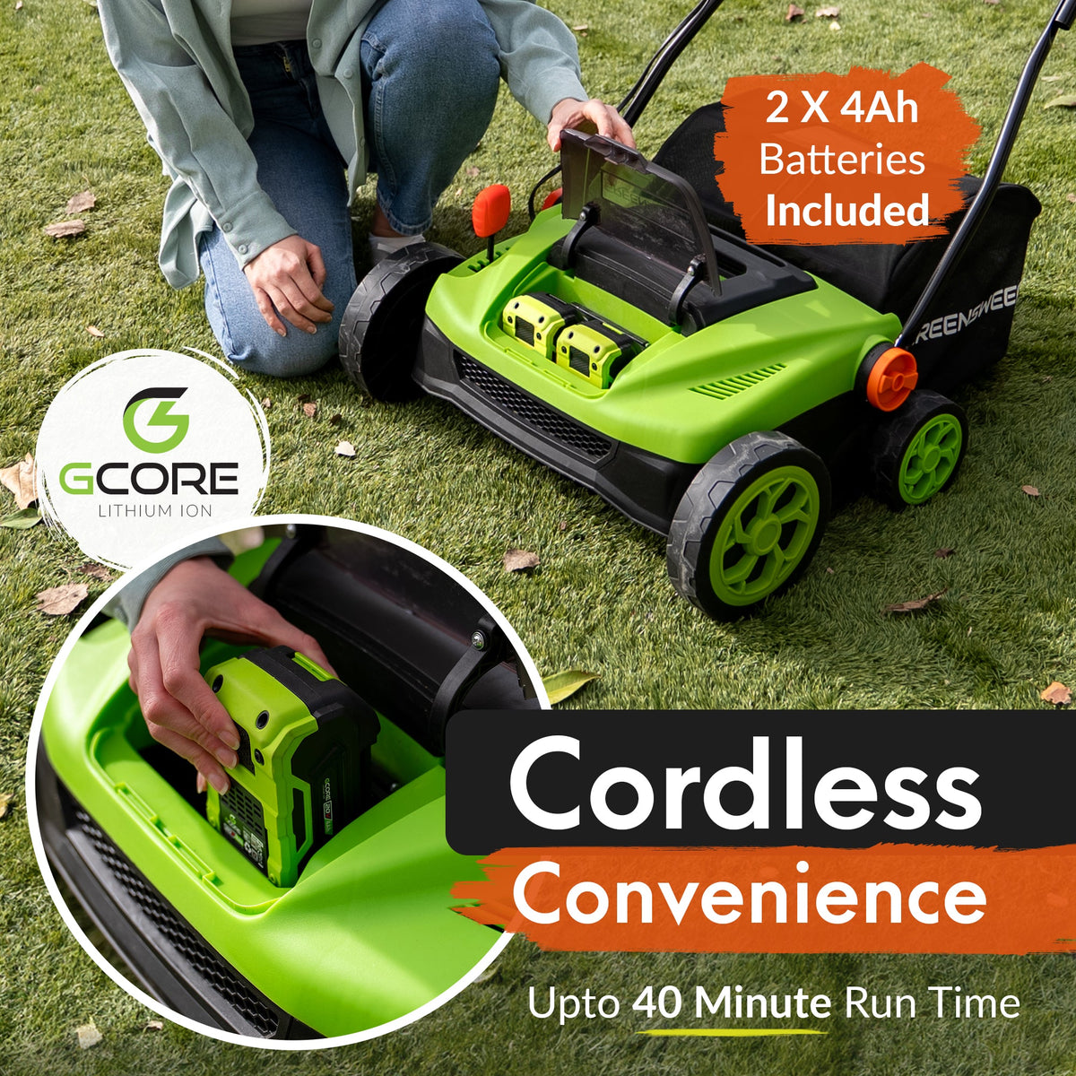 TurfoVolt | Cordless Artificial Turf Power Sweeper