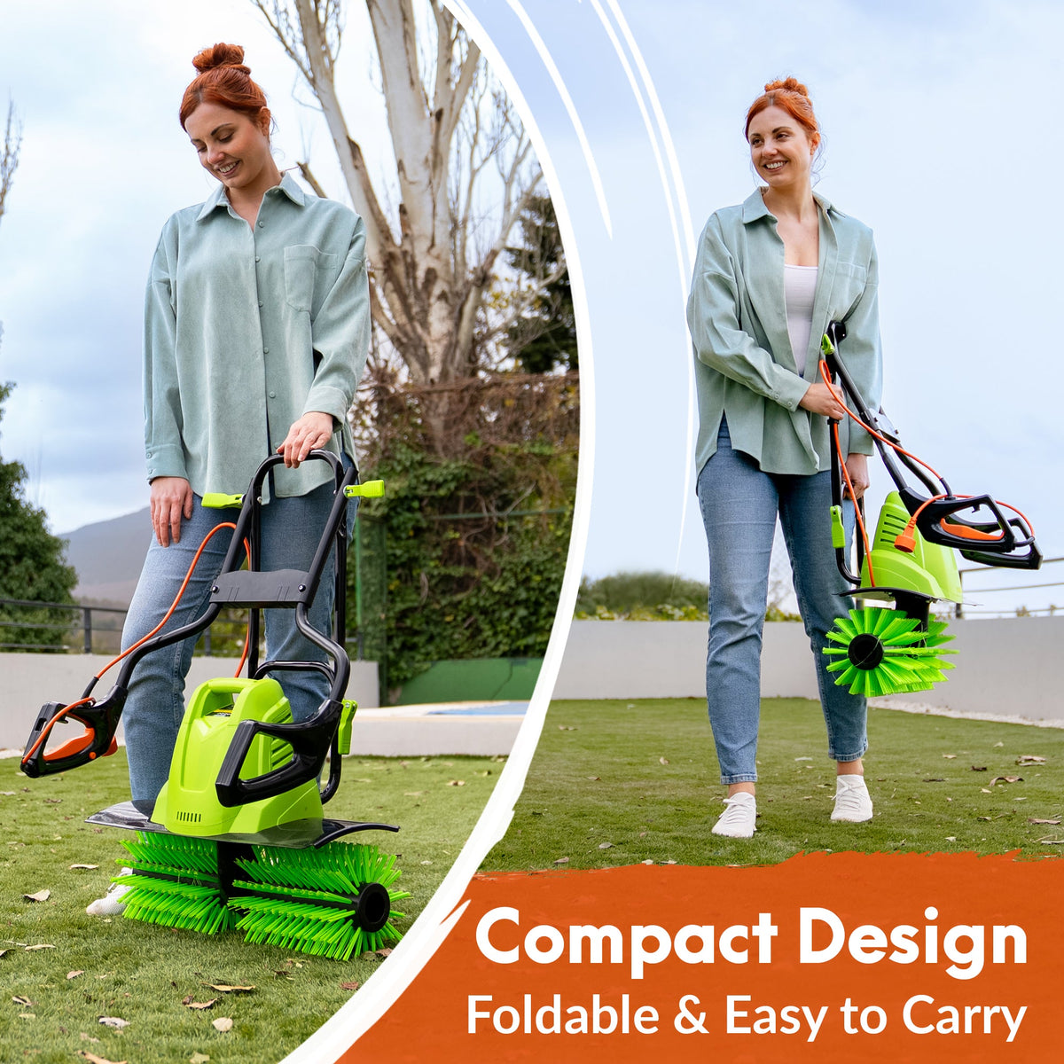 Volumizer | 22" Corded Artificial Turf Power Broom