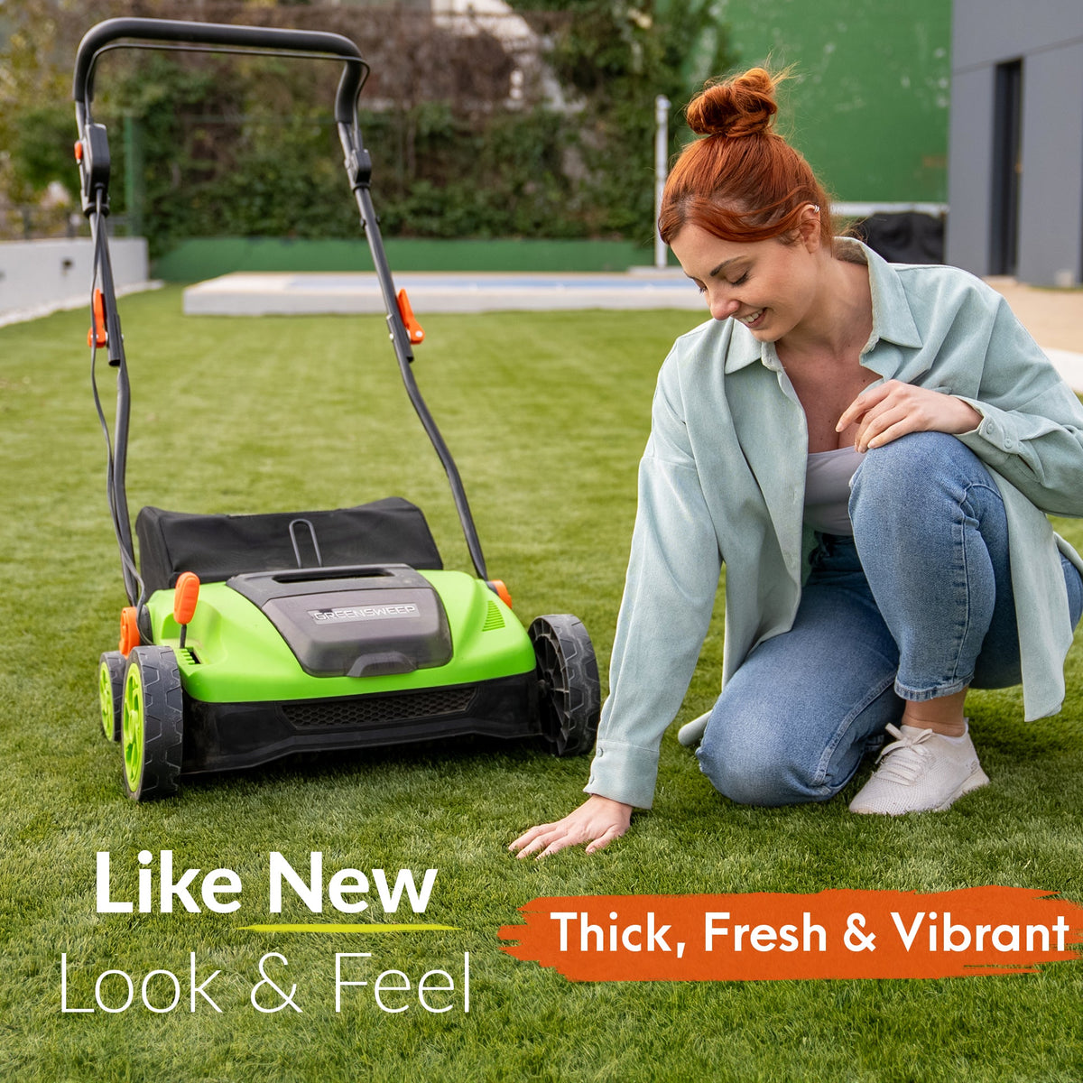 TurfoVolt | Cordless Artificial Turf Power Sweeper