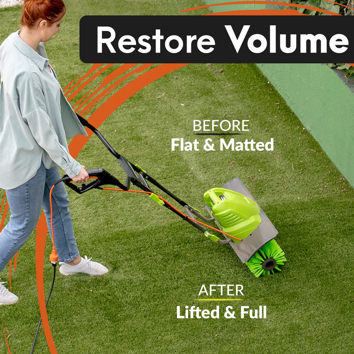 Volumizer | 22" Corded Artificial Turf Power Broom