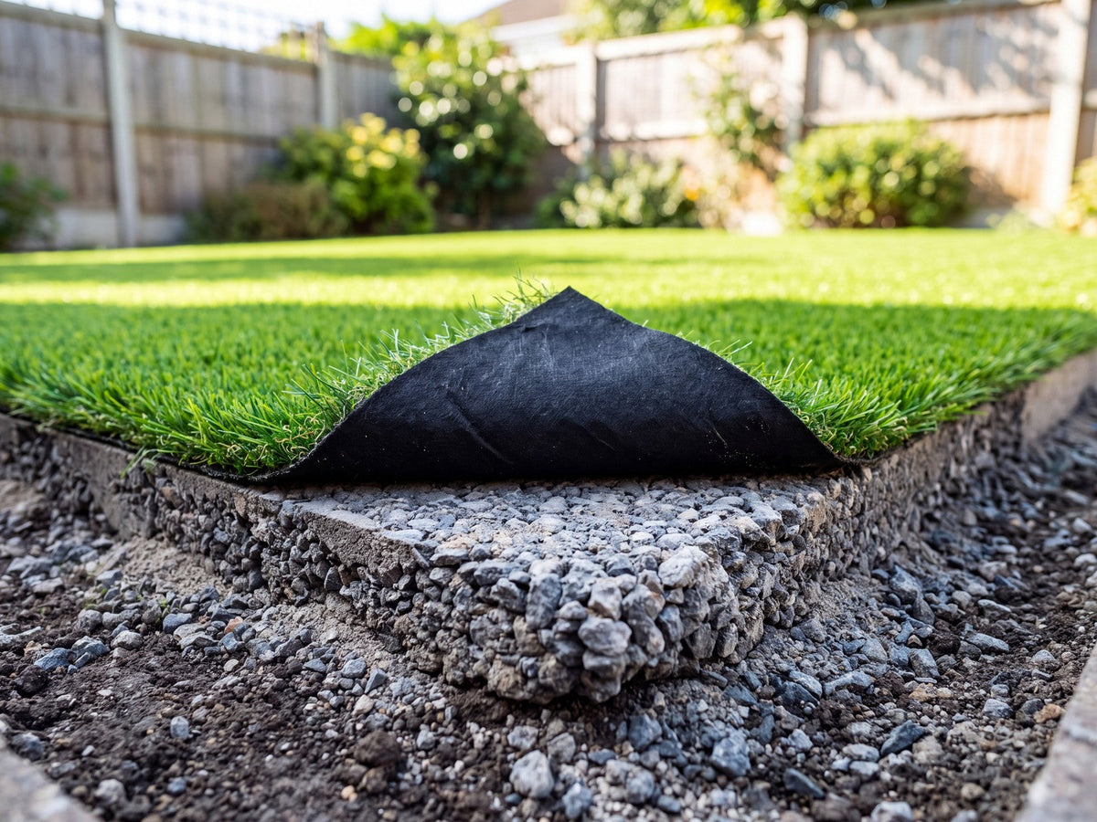 Artificial Grass Underlayment: What Goes Under Your Turf