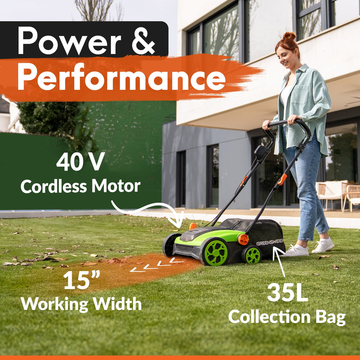 TurfoVolt | Cordless Artificial Turf Power Sweeper
