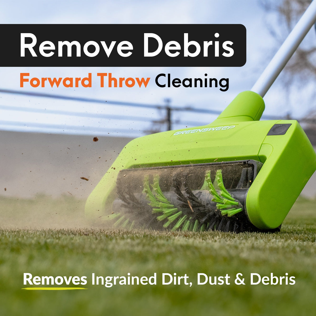 Reviver | Corded Artificial Grass Power Broom
