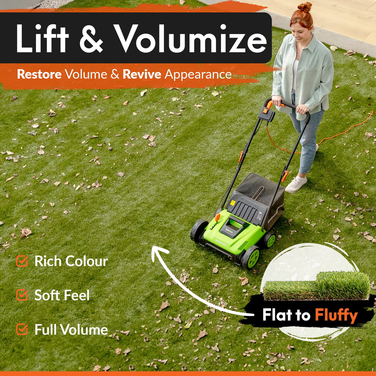 TurfoGlide | Artificial Turf Sweeper